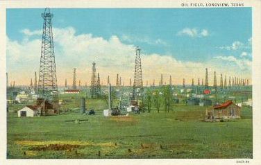 Oil field, Longview, Texas